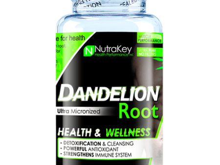 NutraKey Dandelion Root 100 Capsules Hot on Sale