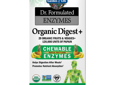 Dr. Formulated Enzymes Organic Digest+ Chewables Online now