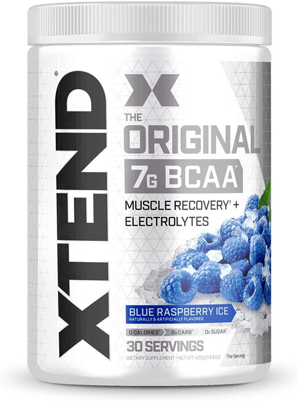 SCIVATION XTEND BCAA BLUE RASPBERRY ICE 30 SERV Online now