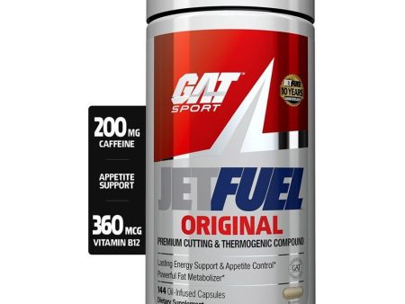 GAT JETFUEL ORIGINAL 144 OIL-INFUSED CAPS For Sale