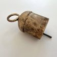 1 3 4  rustic little rounded tin brass finish bell Fashion