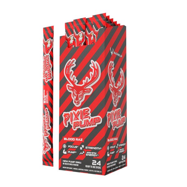 Bucked Up - Pixie Pump Sticks - Blood Raz (Select Size) Hot on Sale