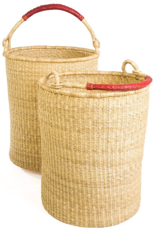 Natural Bolga Hamper Baskets: Large For Discount