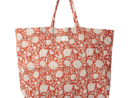 SHOPPER BAG TUPIA TERRACOTTA For Discount