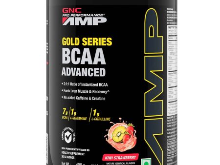 GNC AMP Gold Series BCAA Advanced- Kiwi Strawberry Sale