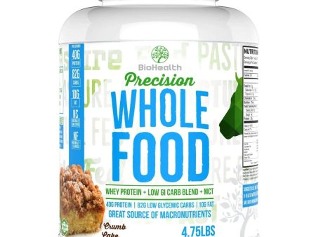 BioHealth Whole Food - Meal Replacement Protein Crumb Cake Sale