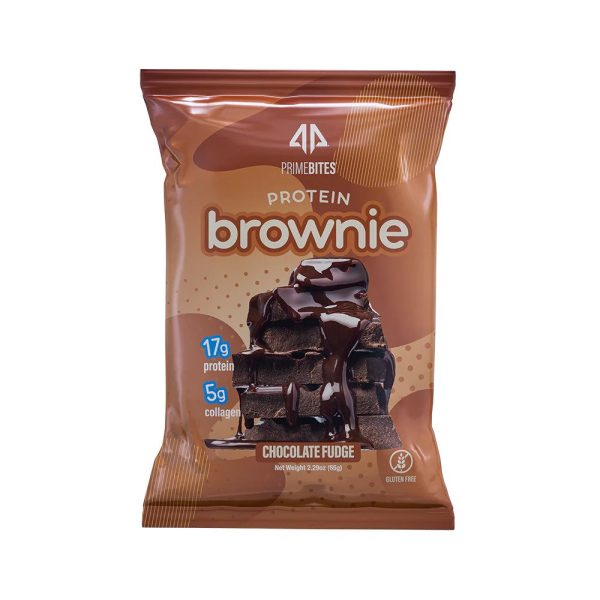 Alpha Prime - Prime Bites Protein Brownie - Chocolate Fudge (Select Size) Sale