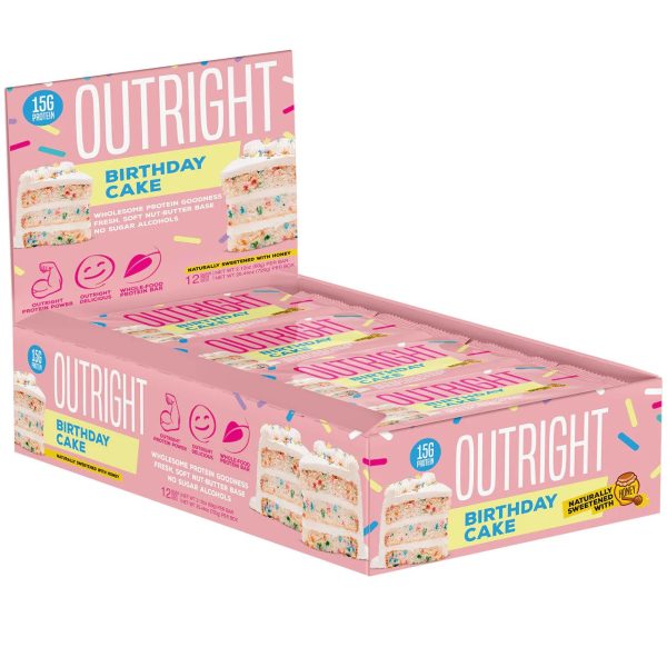 Outright Bar - Birthday Cake Real Food Protein Bar Online now