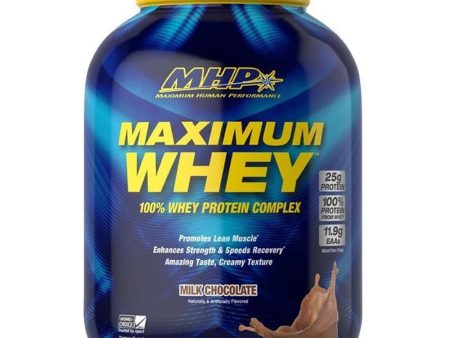 MHP MAXIMUM WHEY MILK CHOCOLATE 5LB Hot on Sale