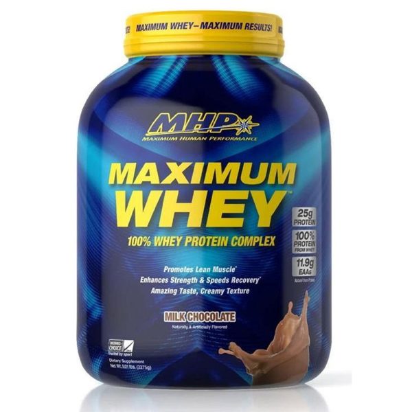 MHP MAXIMUM WHEY MILK CHOCOLATE 5LB Hot on Sale