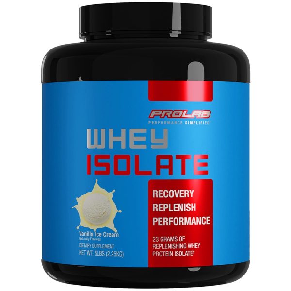 PROLAB: WHEY ISOLATE 5LBS VANILLA ICE CREAM For Discount