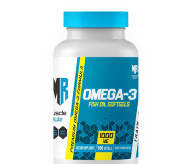 MUSCLE RULZ OMEGA-3 FISH OIL 100 Softgels For Discount