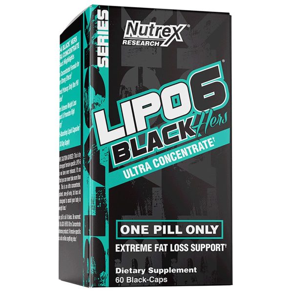 NUTREX- LIPO 6 BLACK HERS UC 60 LIQUID CAPSULES - 60SV Online Hot Sale