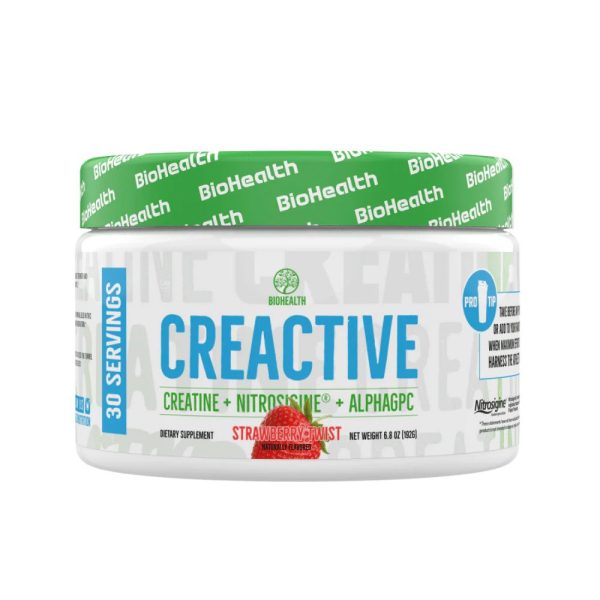 BioHealth Creactive - Creatine HCL (Select Flavor) on Sale