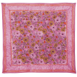 Scarf printed with Indian Flowers Meera Orchidée Sale