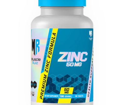 MUSCLE RULZ ZINC 50 MG 100 Tablets Supply