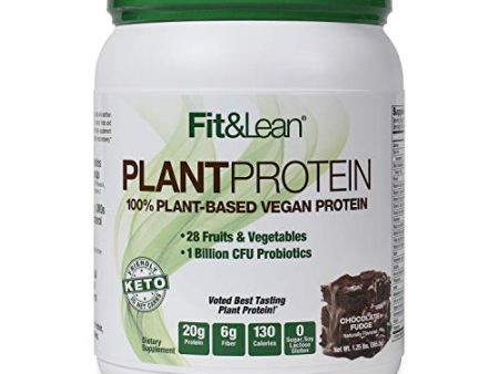 FIT & LEAN PLANT PROTEIN CHOCOLATE FUDGE Hot on Sale