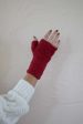 Stela Fingerless Gloves- Rojo Online Hot Sale