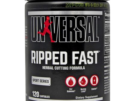 UNIVERSAL RIPPED FAST 120 CAPSULES Sale