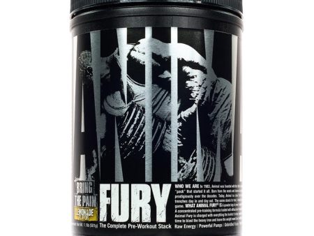 UNIVERSAL ANIMAL FURY 489.9G LEMONADE For Discount