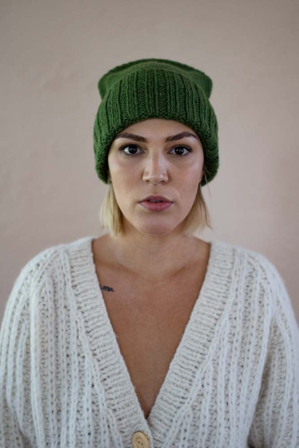 Stela Beanie- Verde Cheap