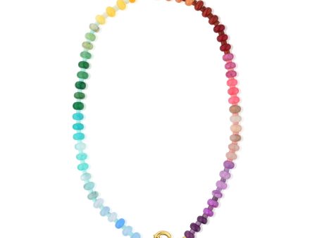 Macey Gemstone Necklace: 18    Havana on Sale