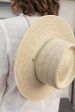 Telescope Straw Sunhat Women, brim hats women, chin cord: Large | 58cm   Mint For Cheap