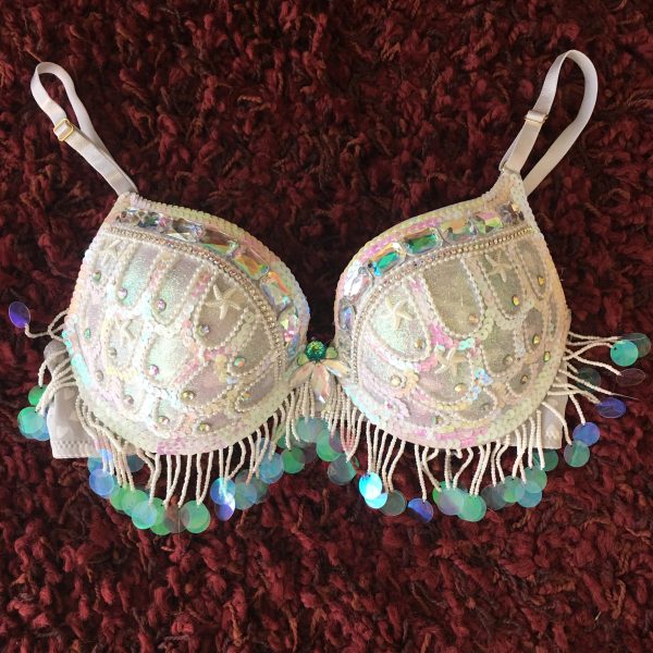 SALE! Mermaid Rave bra 34C push up Cheap