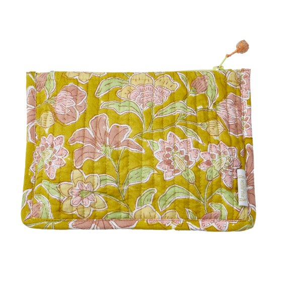 SMALL POUCH BOHEMIAN SAFRAN Supply