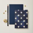 Navy Stars  Magical Christmas  Card Fashion