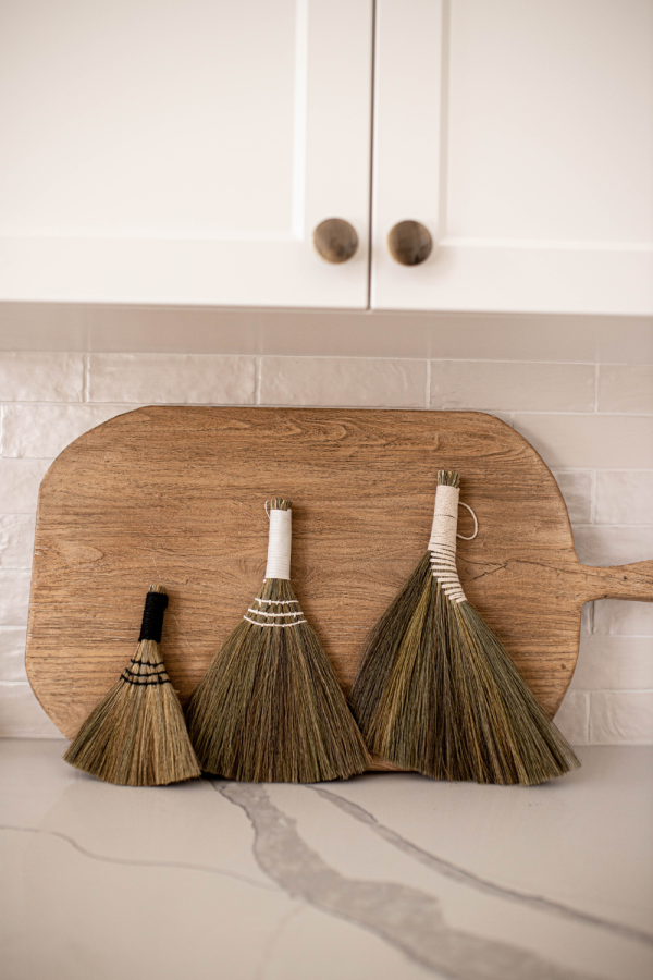 Handmade Brooms White: Large Online Sale