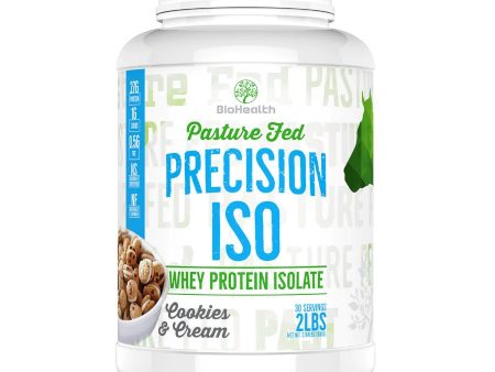 BioHealth Precision ISO - Whey Protein Isolate Cookies & Cream Online Sale