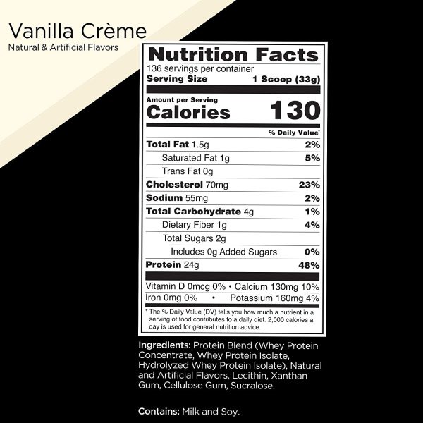 RULE1 WHEY PROTEIN 10LBS VANILLA ICE CREAM Hot on Sale