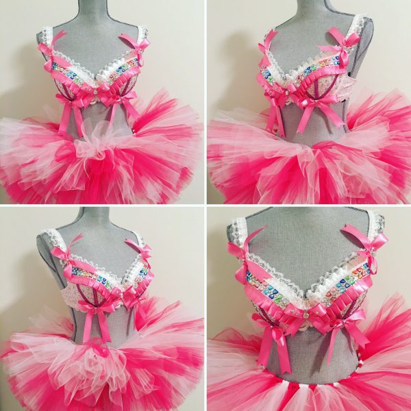 Sleeping beauty rave bra and tutu Supply