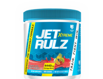 MUSCLE RULZ JET RULZ XTREME PRE-WORKOUT Hot on Sale