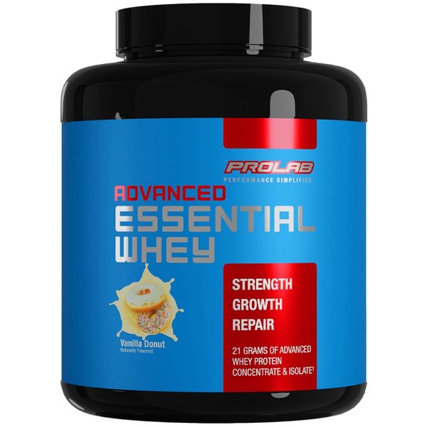 PROLAB: ADVANCED ESSENTAIAL WHEY - 5LBS VANILLA DONUT Online Hot Sale