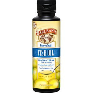 FISH OIL OMEGA SWIRL LEMON ZEST FLAVOR (16oz 8oz) Fashion