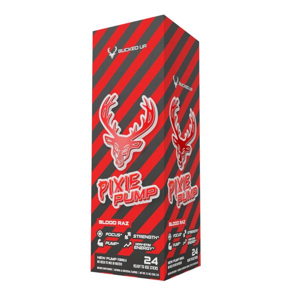 Bucked Up - Pixie Pump Sticks - Blood Raz (Select Size) Hot on Sale