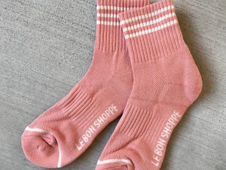 Girlfriend Socks: Salmon Cheap