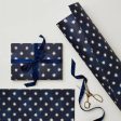 Navy Star Patterned Paper For Cheap