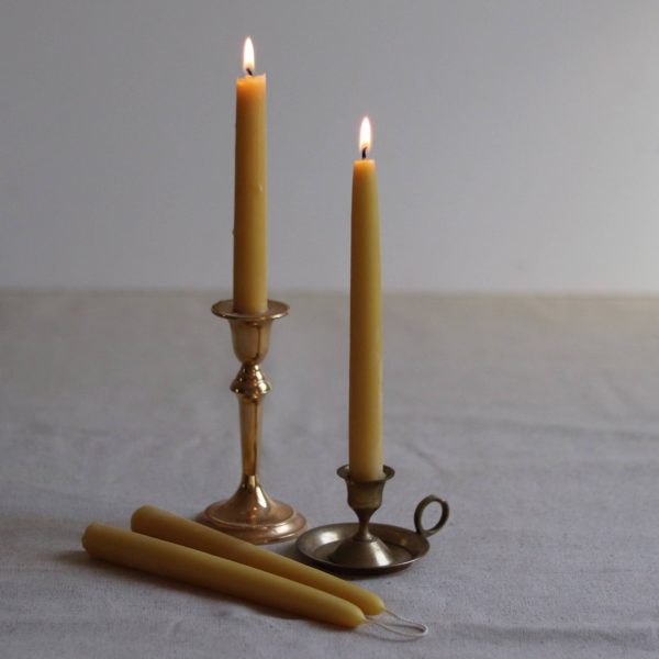 Pair of Sustainable Dinner Candle | Hand Dipped Taper Candle on Sale