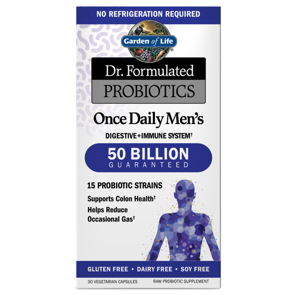 Dr. Formulated Probiotics Once Daily Men s 50 Billion CFU Supply