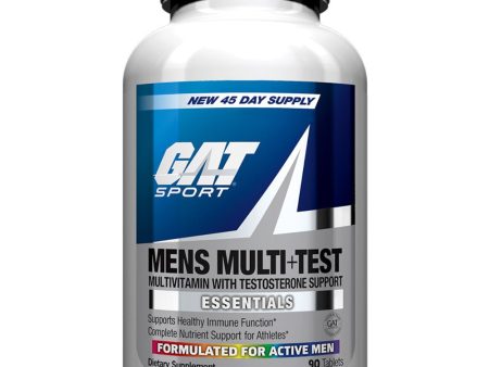 GAT ESSENTIALS MENS MULTI+TEST 90 TABLETS For Cheap